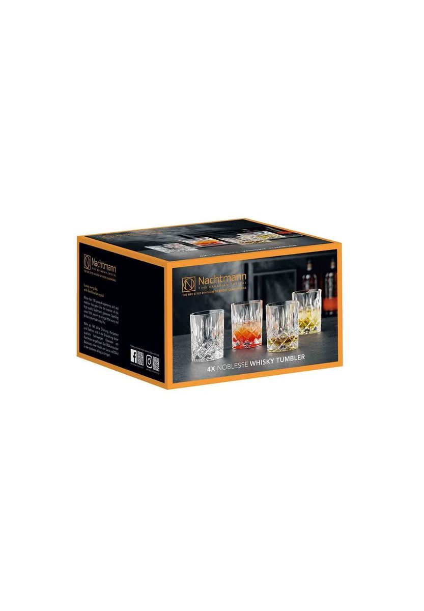 Nachtmann Whiskyglas Noblesse, 4er Set, 295 ml, transparent