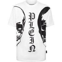 T-Shirt mit Totenkopf-Grafikdruck