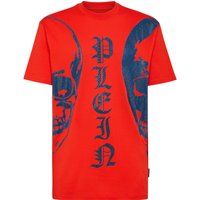 T-Shirt mit Totenkopf-Grafikdruck