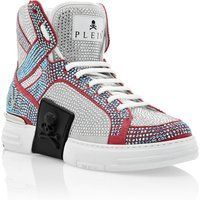 Verzierte High-Top-Sneaker