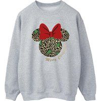 Minnie Maus Weihnachts Grafik Sweatshirt