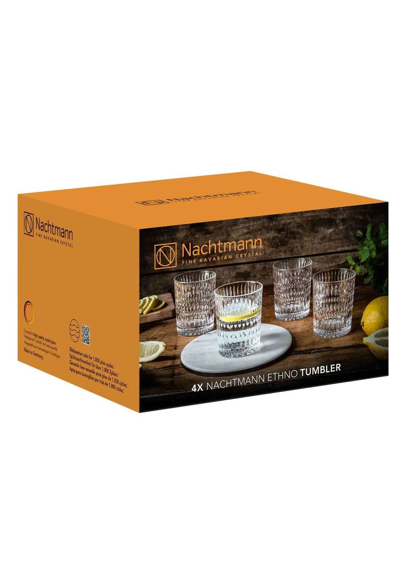 Nachtmann Wasserglas-Set "Ethno", 4-teilig, transparent