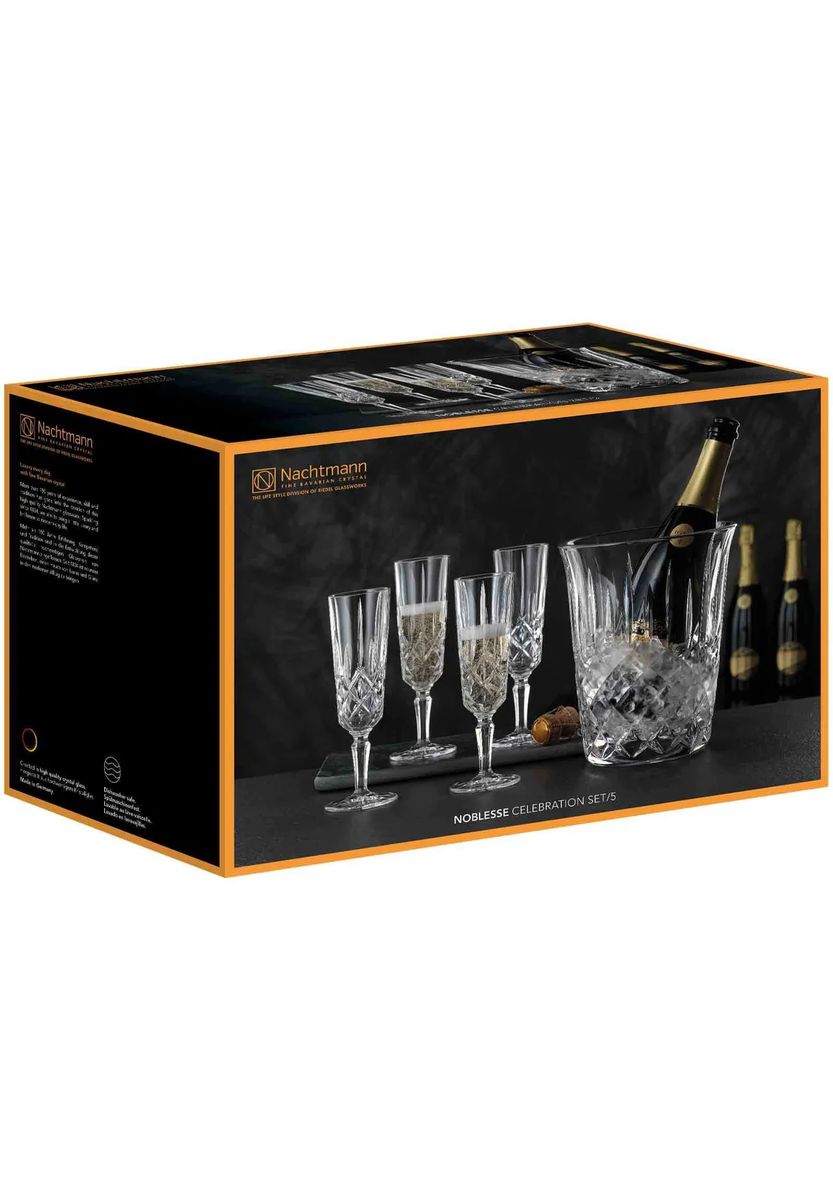 Nachtmann Champagnerglas, 4er-Set, transparent