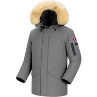 Winterparka mit Fellkapuze