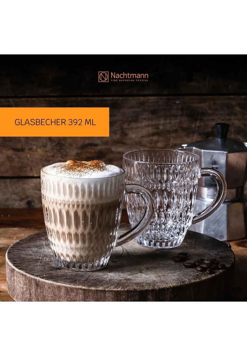 Nachtmann Kaffeebecher-Set, 2-teilig, transparent, 99