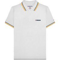 Lambretta - "SS25" Poloshirt für Herren (Weiß/Schwarz)