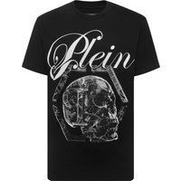 T-Shirt mit Totenkopf-Grafikdruck