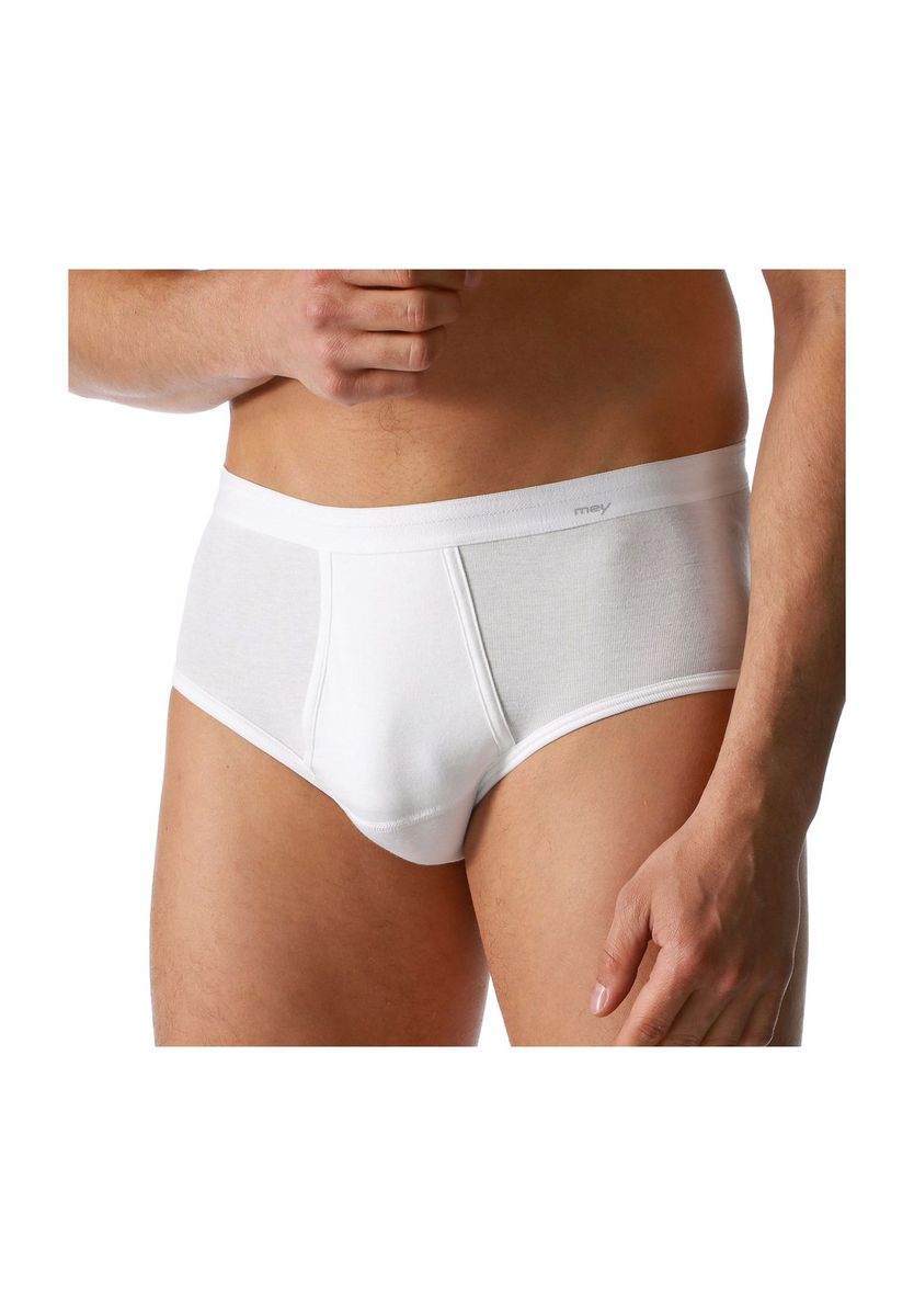 Klassischer weißer Baumwollslip