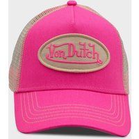 Von Dutch Grundlegend Trucker Baumwollkappen Pink