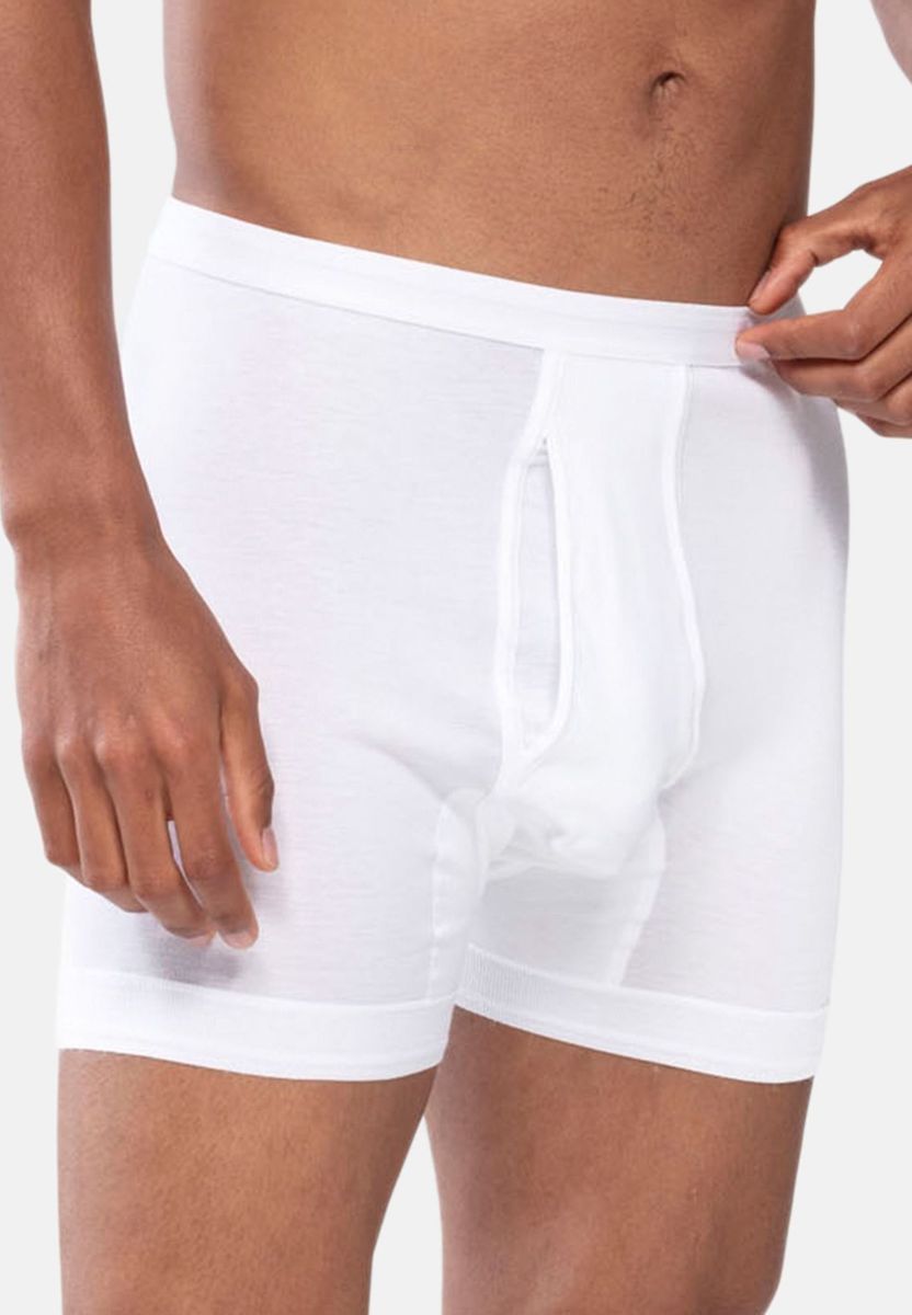 Herren Klassische Boxershorts Stretch-Baumwolle