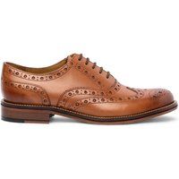 Herren Full Brogue Oxford Lederschuhe