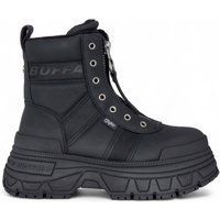 Klobige Plateau-Kampfstiefel mit Reißverschluss