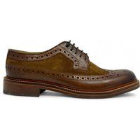 Herren Brogue Schuh aus Leder und Wildleder