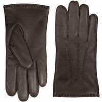 Herrenlederhandschuhe mit Wollfutter