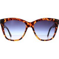 Calvin Klein - "Jeans" Sonnenbrille, Kunststoff (Havannabraun)