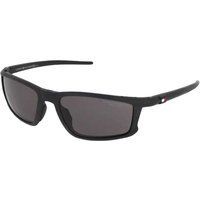 Tommy Hilfiger - Sonnenbrille für Herren, Matt (Schwarz)