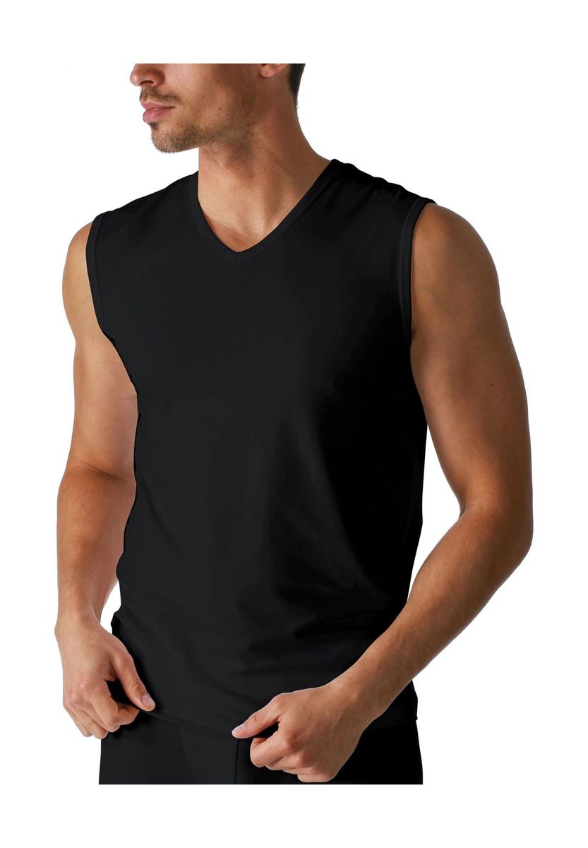 Herren Ärmelloses V-Ausschnitt Unterhemd