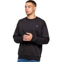 Herren Oversized Sweatshirt mit Rundhalsausschnitt