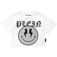Cropped T-Shirt Round Neck Ss Smile