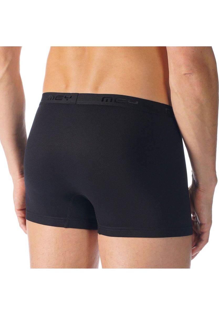 Schwarze Stretch-Baumwoll-Boxershorts für Herren