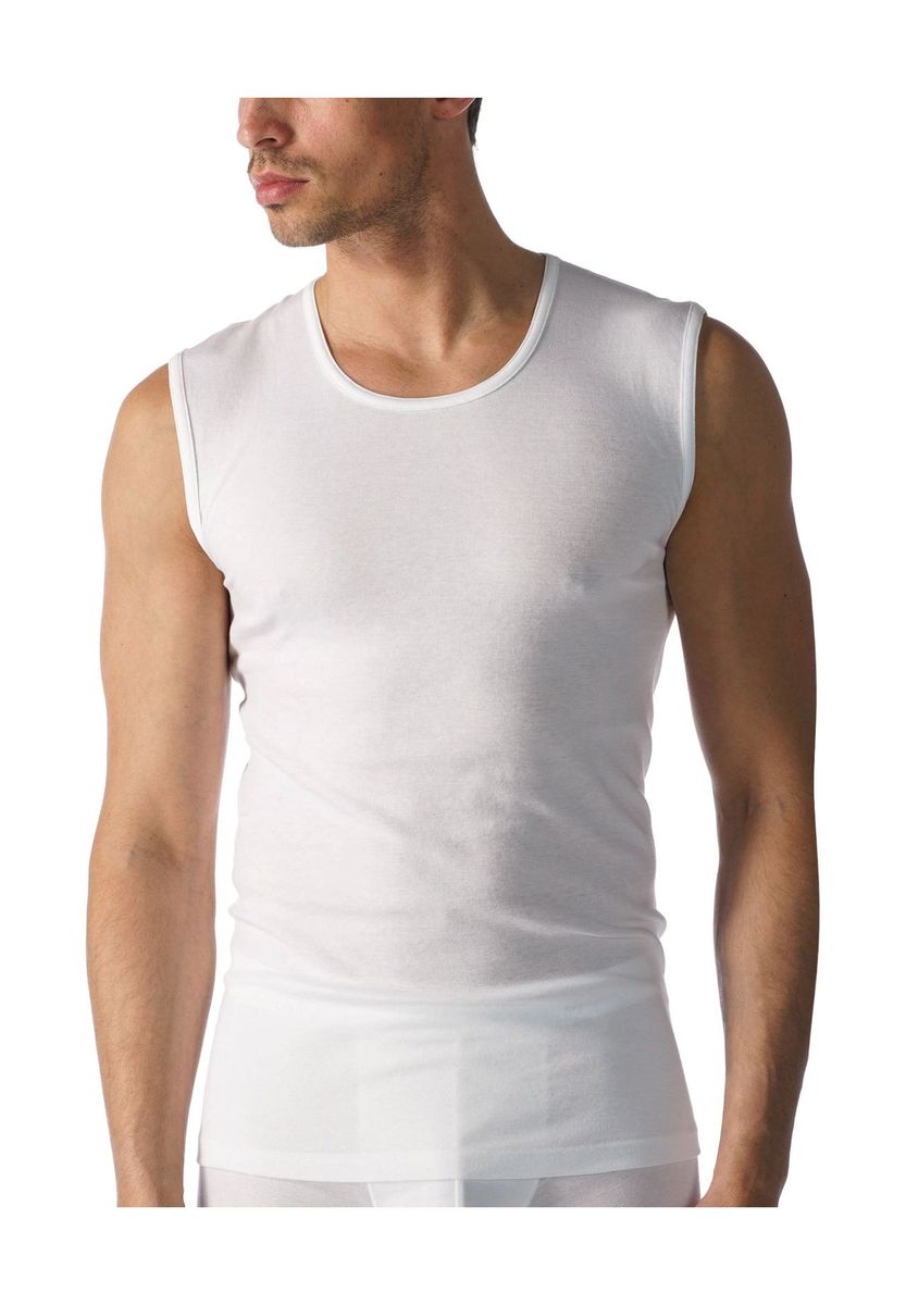 Herren Baumwoll Unterhemd Ärmelloses Tanktop