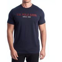 Herren Baumwoll T-Shirt mit kurzen Ärmeln