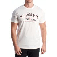 Klassisches Baumwoll-T-Shirt mit Grafikdruck