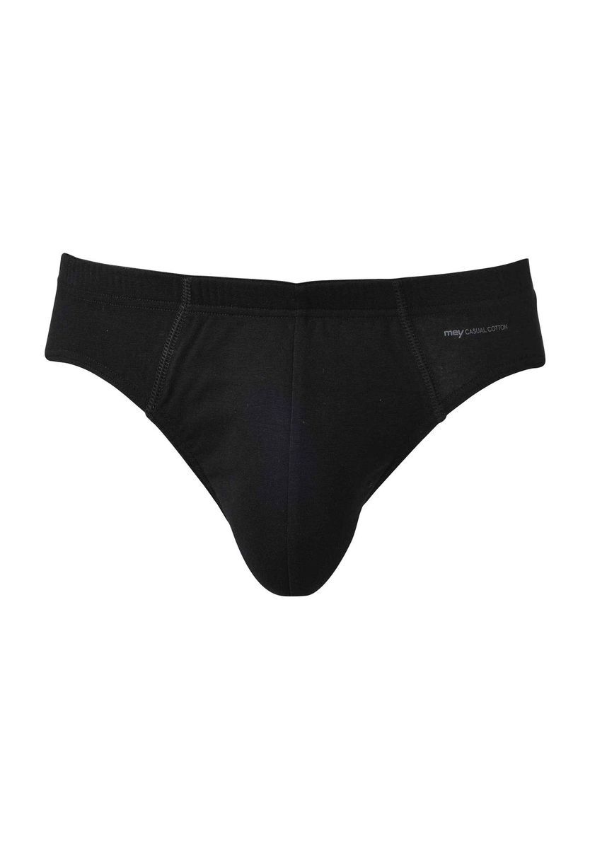 Klassischer Baumwollslip mit hohem Beinausschnitt