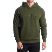 Klassischer Kapuzenpullover mit geprägtem Logo