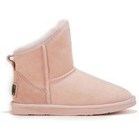 Kuschelige kurze Schaffell-Winterstiefel