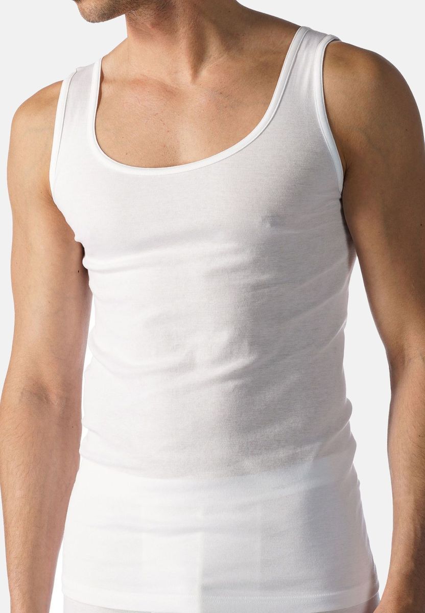 Klassisches Baumwoll Tank Top Unterhemd