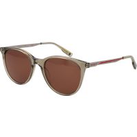 Runde Sonnenbrille mit Streifendetail