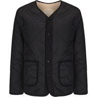 Wendbare Gesteppte Jacke mit Sherpa-Futter
