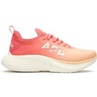 Orangefarbene Performance-Trainingslaufschuhe