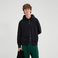 Hoodie mit Reißverschluss, lockere Passform