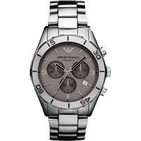 Elegante graue Chronographenuhr aus Keramik