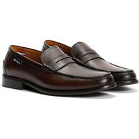 Ben Sherman Hester Leder Herren Braune Slipper