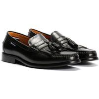 Ben Sherman Buster Leder Herren Schwarze Loafer