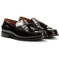 Ben Sherman Buster Leder Männer Rote Slipper