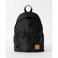 Minimalistischer Schwarzer Nylon Rucksack