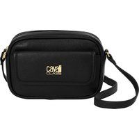 Strukturierte Schultertasche mit Vordertasche
