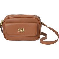 Strukturierte Schultertasche mit Vordertasche