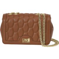 Gesteppte Schultertasche mit Kettenriemen