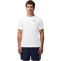 Castore Adapt Trainings-T-Shirt Polyester Herren Weiß Sport-T-Shirts