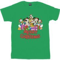 Disney - "Mickey Mouse and Friends" T-Shirt für Herren (Irisch-Grün)