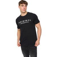 Crosshatch - "Chantlars" T-Shirt für Herren (Schwarz)