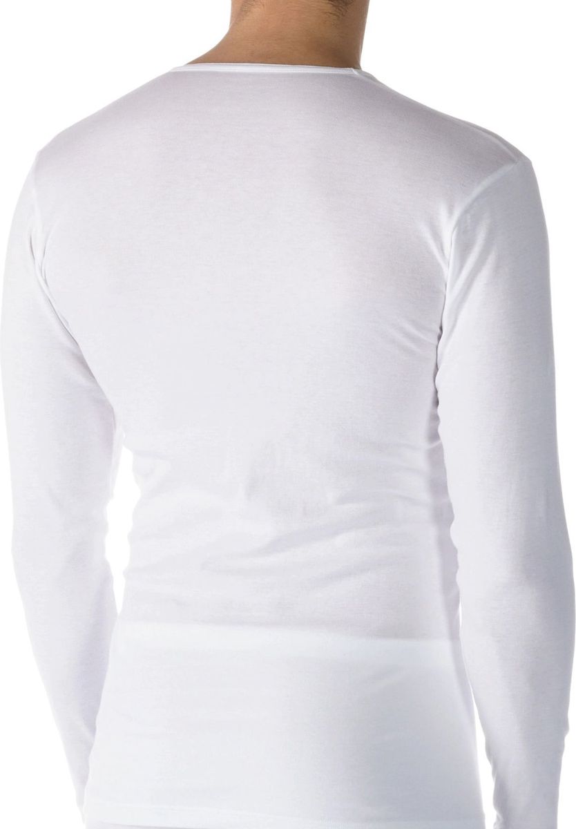 Lässiges Baumwoll-Langarmshirt