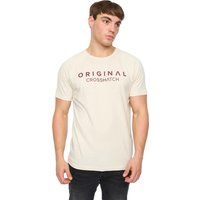 Crosshatch - "Chantlars" T-Shirt für Herren (Naturweiß)