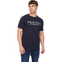 Crosshatch - "Chantlars" T-Shirt für Herren (Marine)