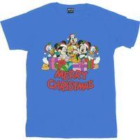 Disney - "Mickey Mouse and Friends" T-Shirt für Herren (Königsblau)